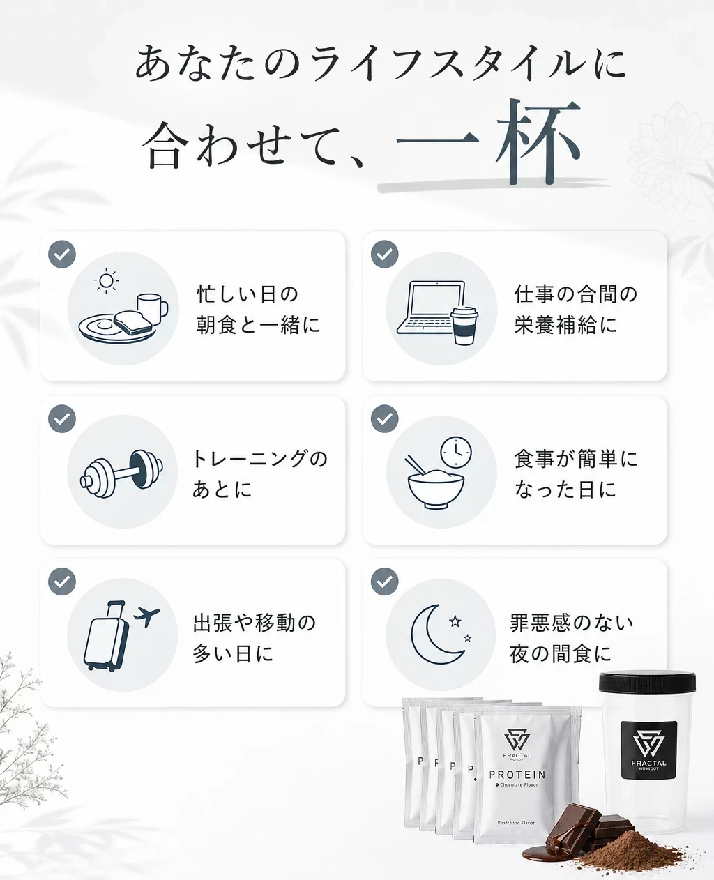 飲むタイミング