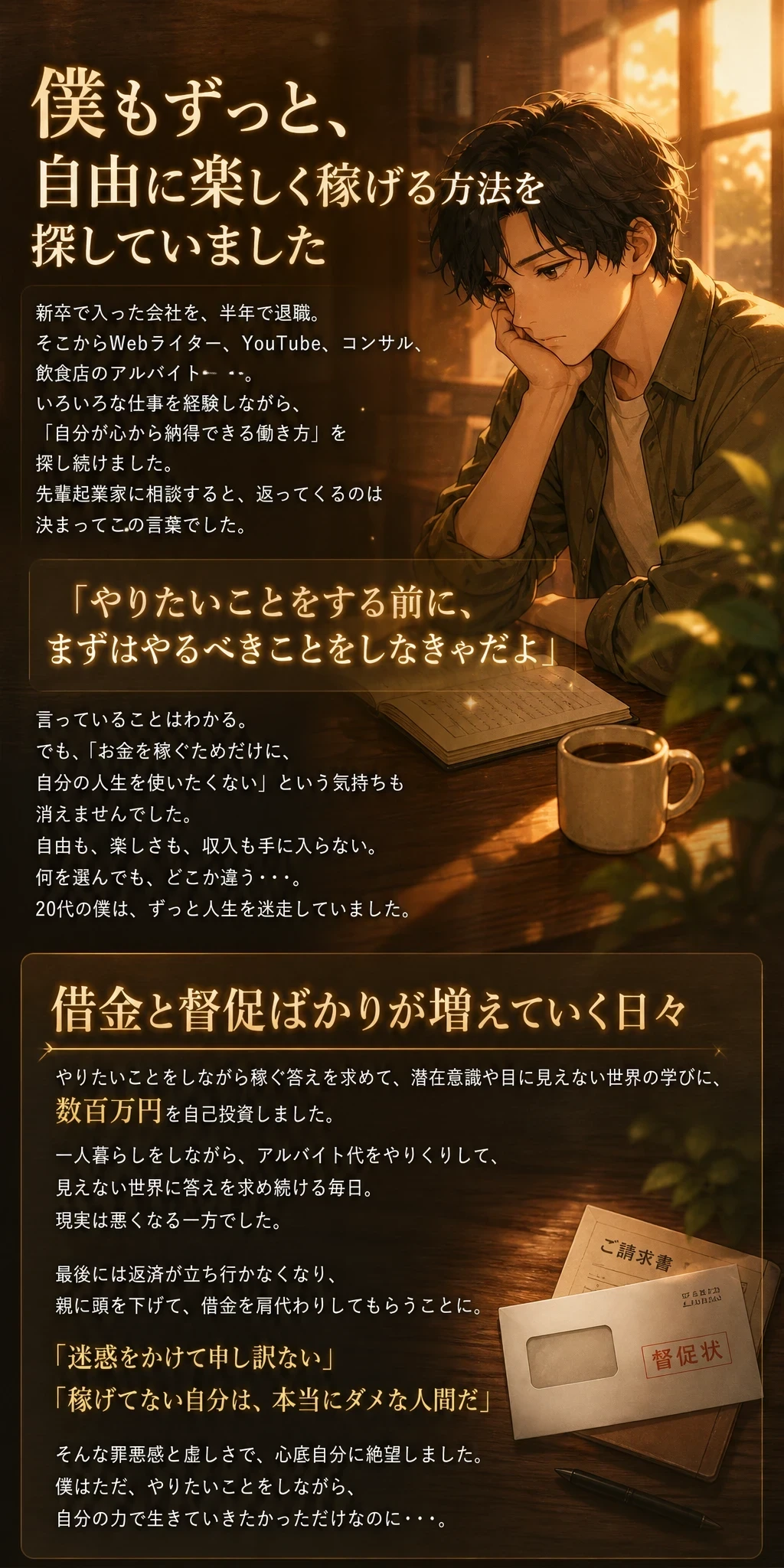 迷走と借金