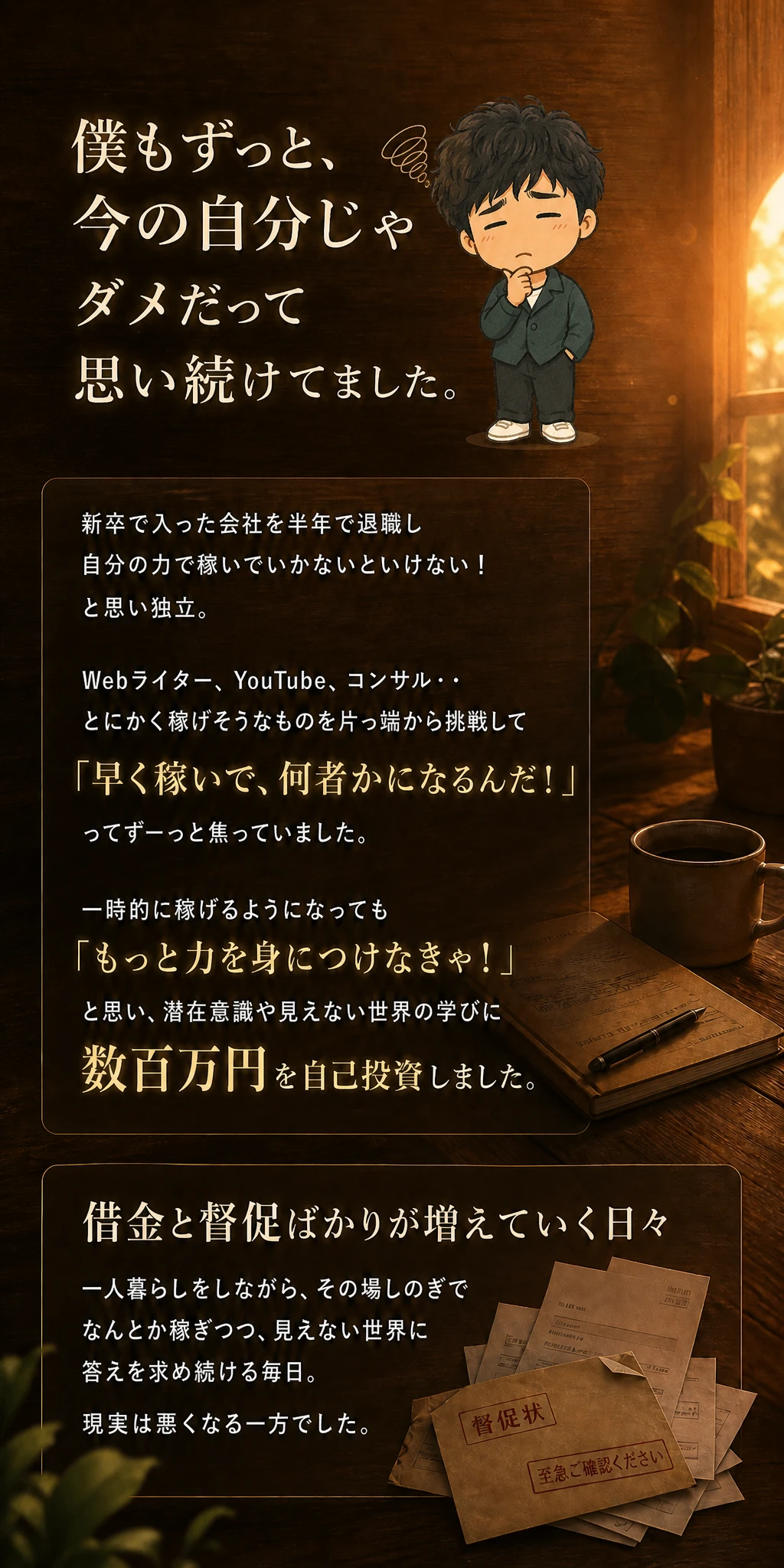 迷走と借金