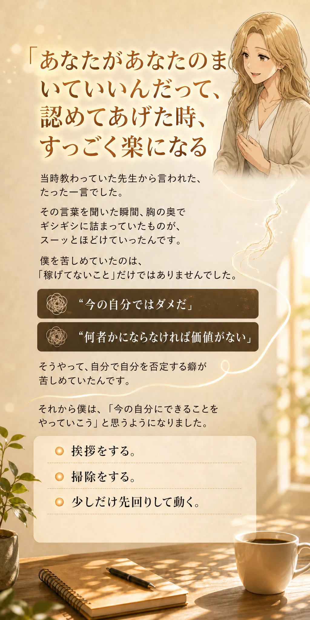 そのままの自分でいい